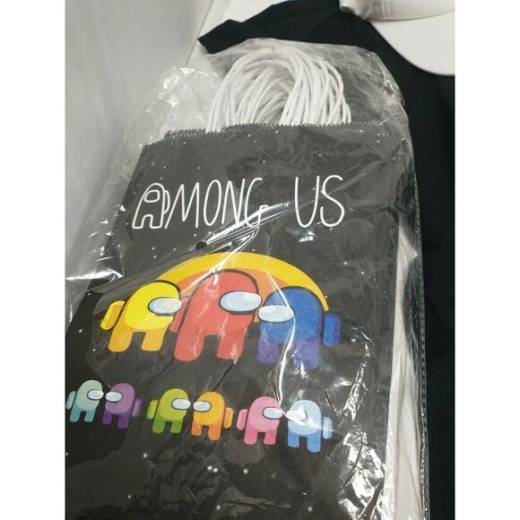 Among Us Bundle Shirt Hat Bag Gift Bags set - Picture 5 of 6